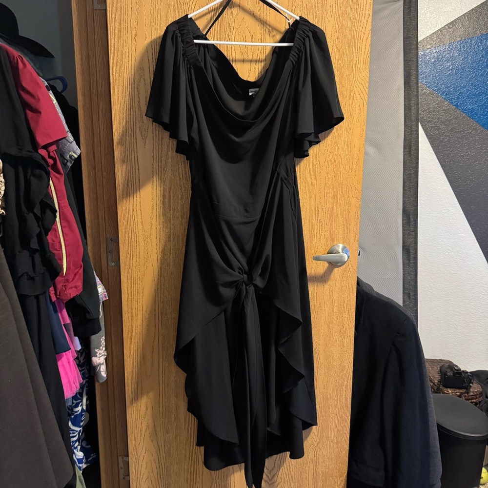 Avenue Black High Low Dress